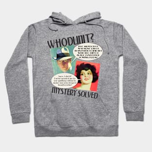 Sewing seamstress art deco murder mystery theater whodunit Hoodie